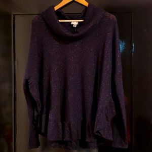 Anthropologie Cowel Neck Sweater M